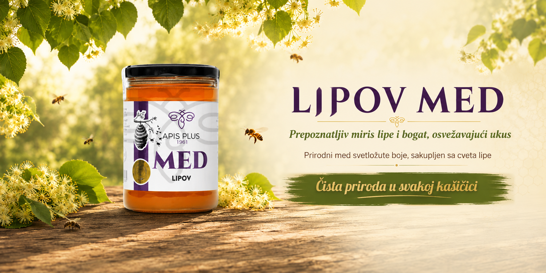 Lipov med 750g