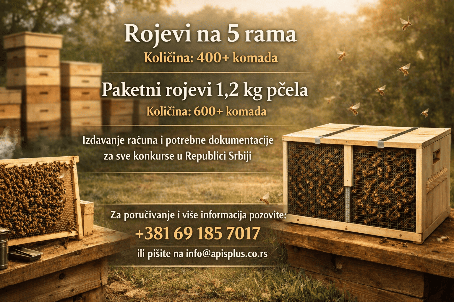 Rojevi i paketni rojevi na prodaju
